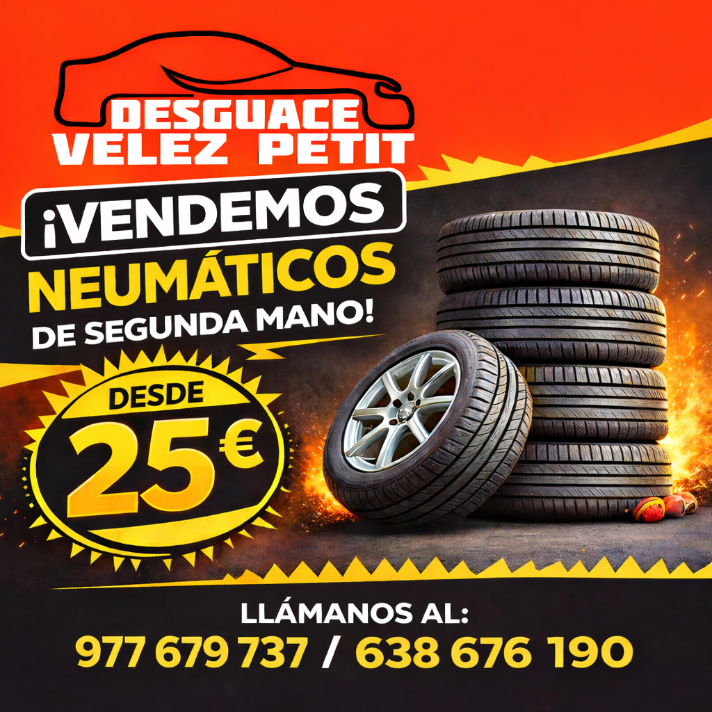 NEUMATICOS DE SEGUNDA MANO VELEZ PETIT